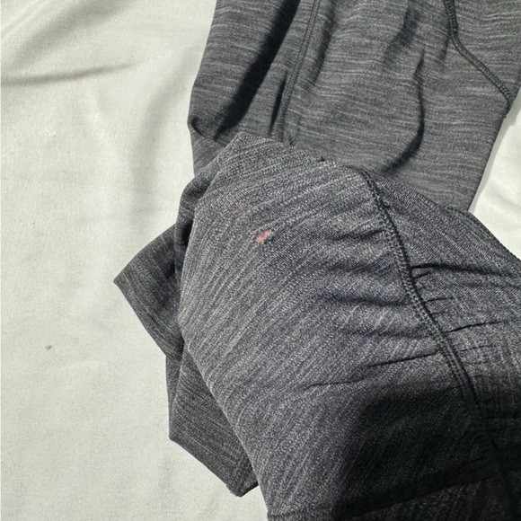 Lululemon Rain-On Train-On Tights 28” (Flawed, See Photos) Grey Size 6 - Picture 10 of 11